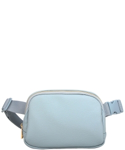 Fashion Fanny Pack Belt Bag ND122P LIGHT BLUE